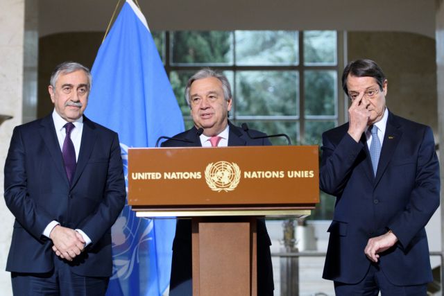 Τι λέει ο ΓΓ του ΟΗΕ για την UNFICYP και το αδιέξοδο στην Ελβετία