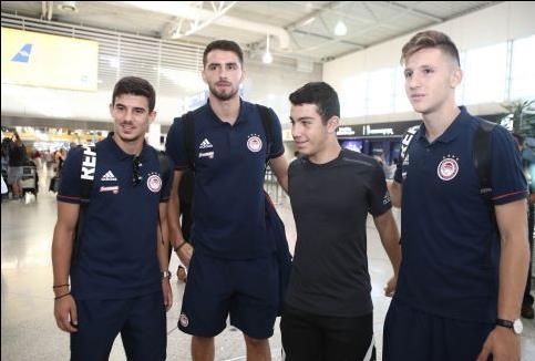 Αναχώρησε η αποστολή του Ολυμπιακού για το Βέλγιο