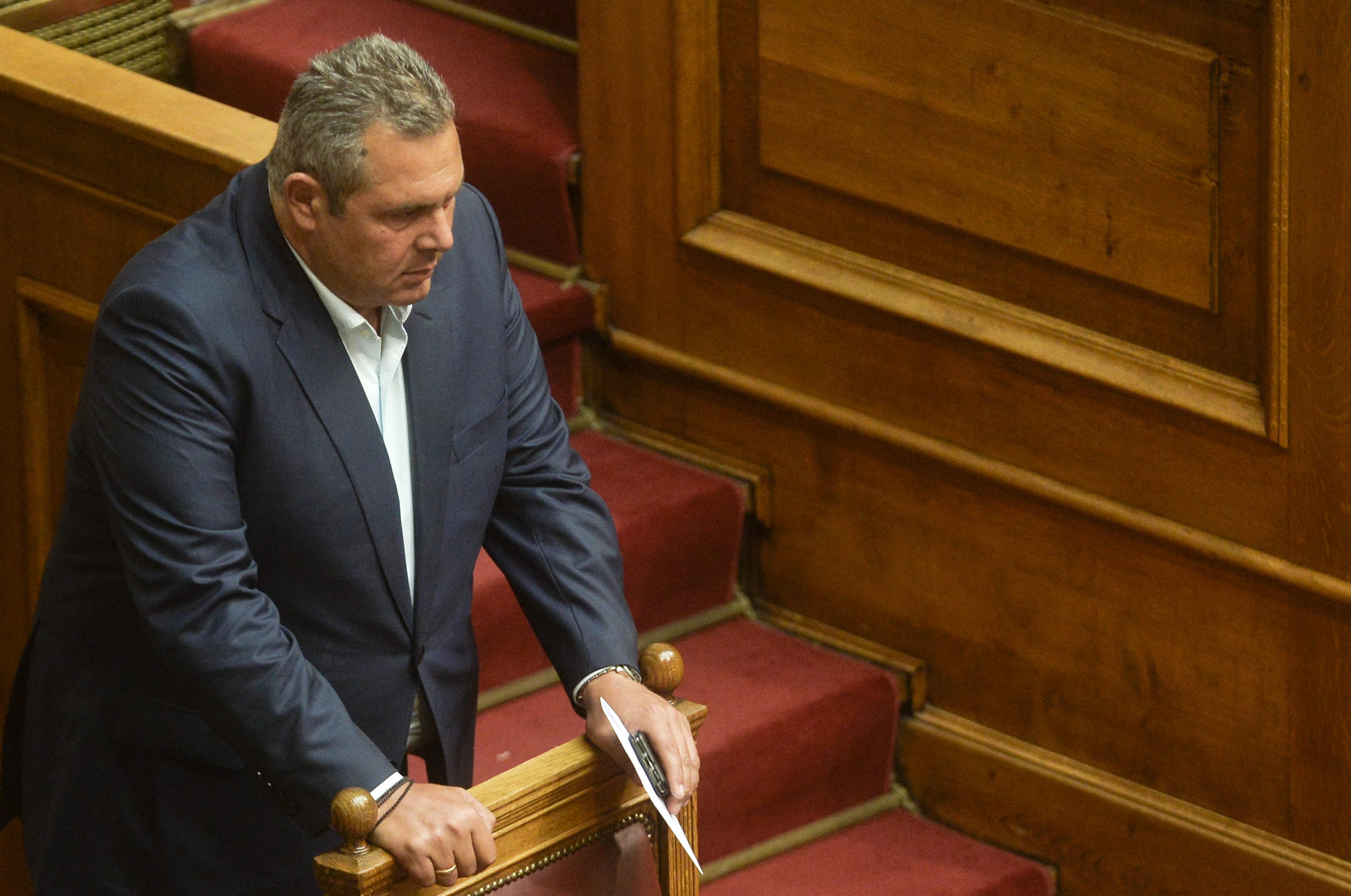 Τον Σεπτέμβριο στην Επιτροπή Θεσμών και Διαφάνειας ο Π.Καμμένος