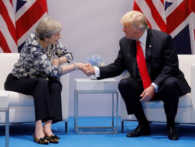 «Πολύ γρήγορα» η εμπορική συμφωνία με τη Βρετανία, λέει ο Τραμπ