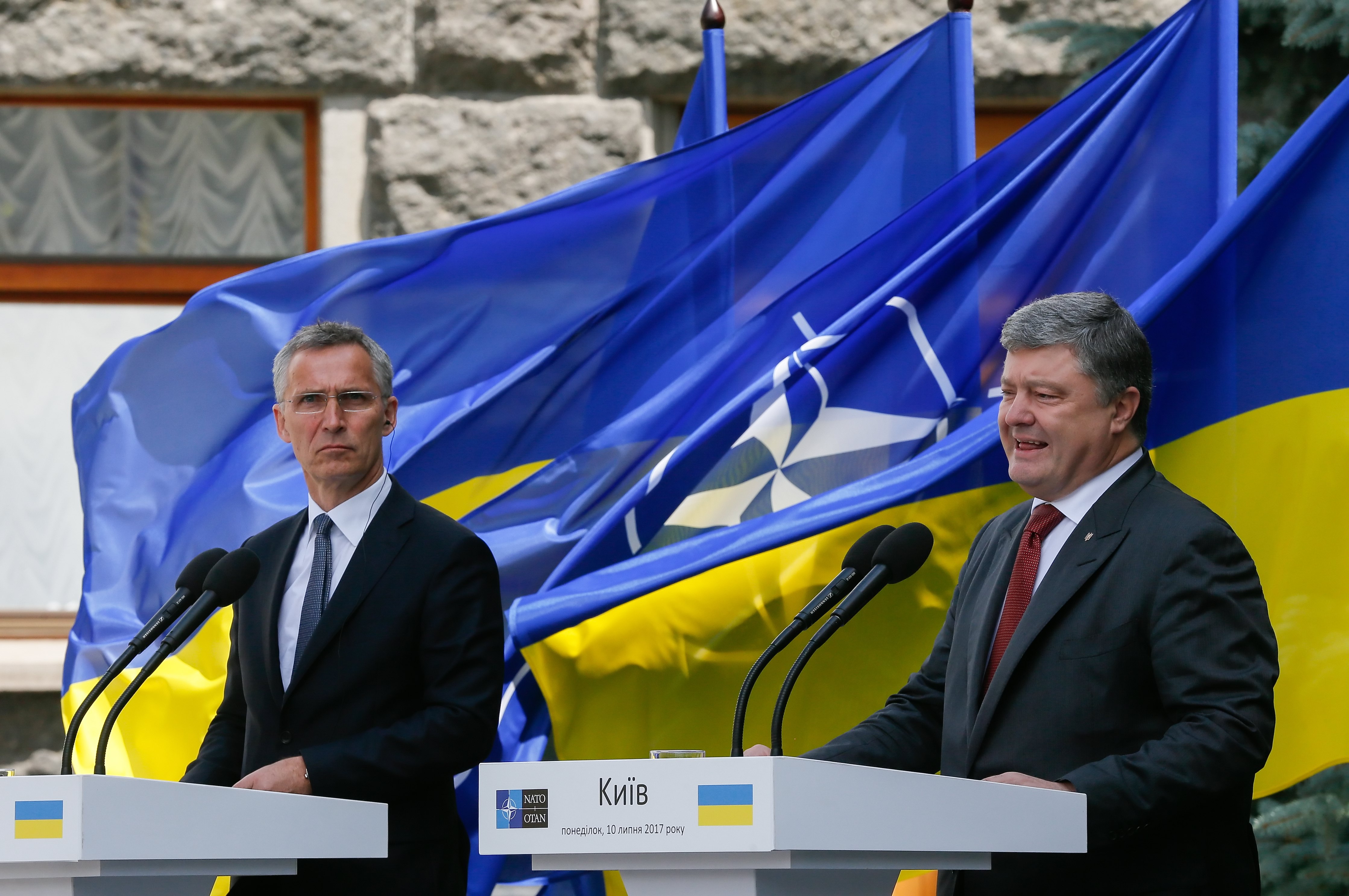Η Ουκρανία θέλει οδικό χάρτη ώς το 2020 για είσοδο στο ΝΑΤΟ