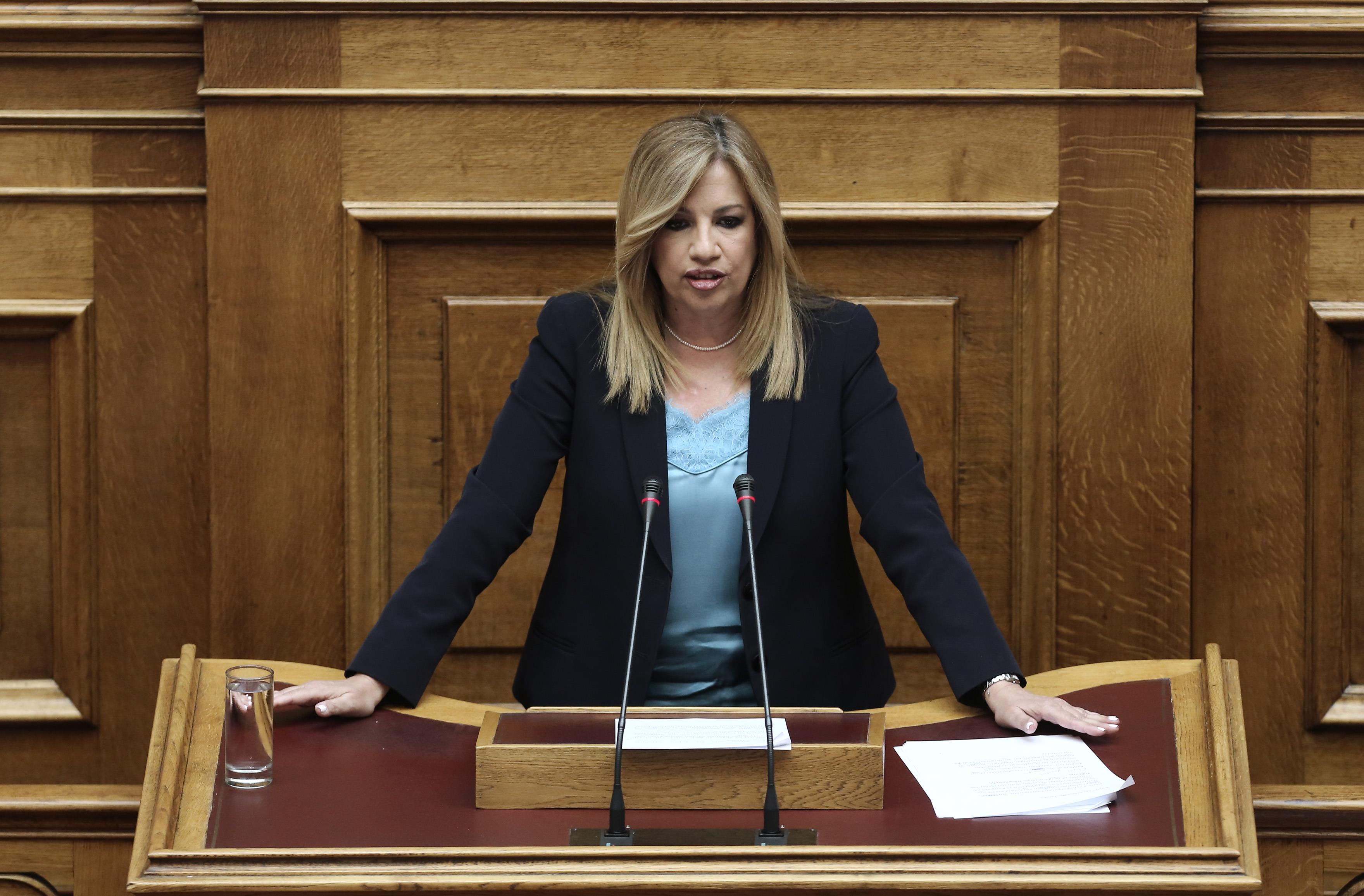 Γεννηματά: Πρέπει να πέσει το τελευταίο τείχος της Ευρώπης, στην Κύπρο