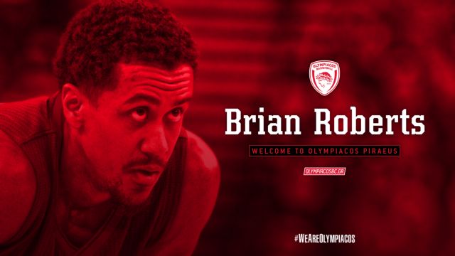 Ο Ολυμπιακός ανακοίνωσε την απόκτηση του Μπράιαν Ρόμπερτς