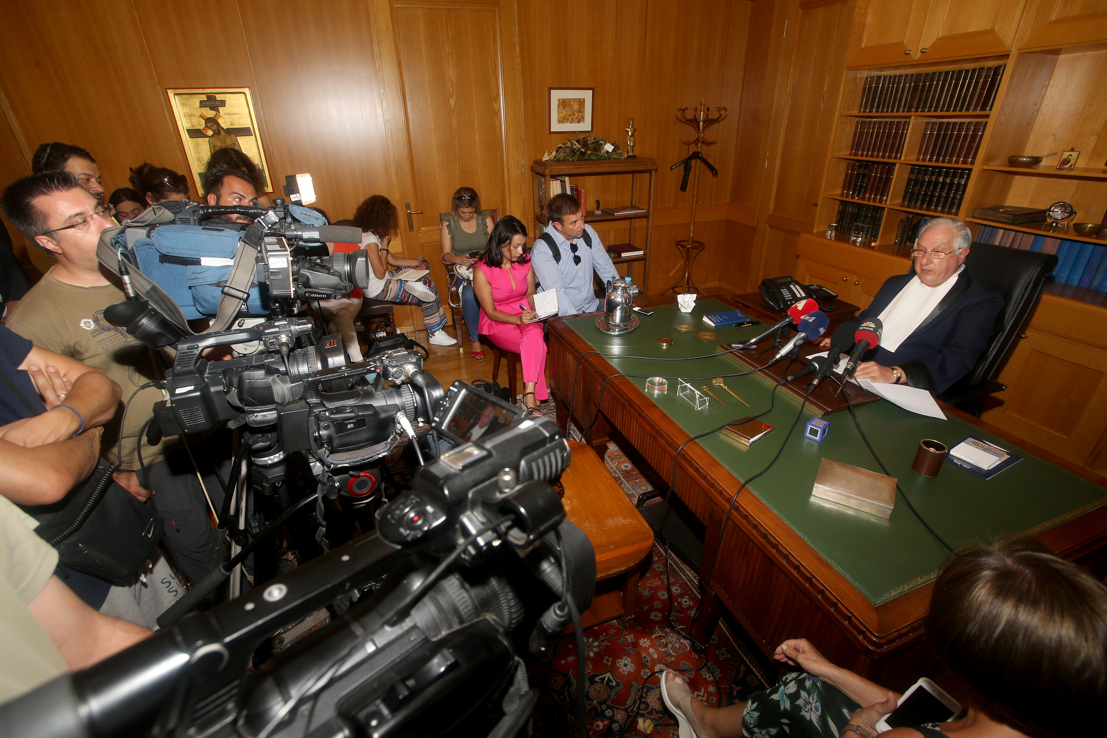 Ηχηρή παρέμβαση του προέδρου του ΣτΕ στη διαμάχη κυβέρνησης-δικαστών