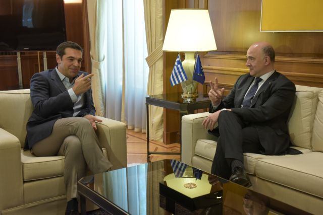 Τσίπρας προς Μοσκοβισί: Μας επισκέπτεστε σε μια σημαντική συγκυρία