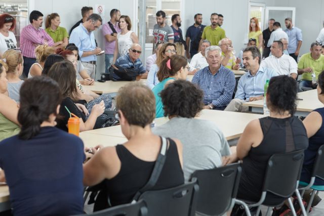 Με τον δήμαρχο Δράμας συναντήθηκε ο Κυρ.Μητσοτάκης