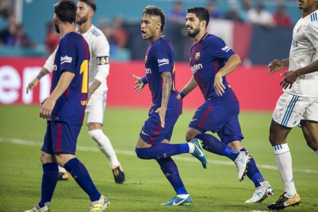 Η Μπαρτσελόνα νίκησε 3-2 τη Ρεάλ σε φιλικό αγώνα