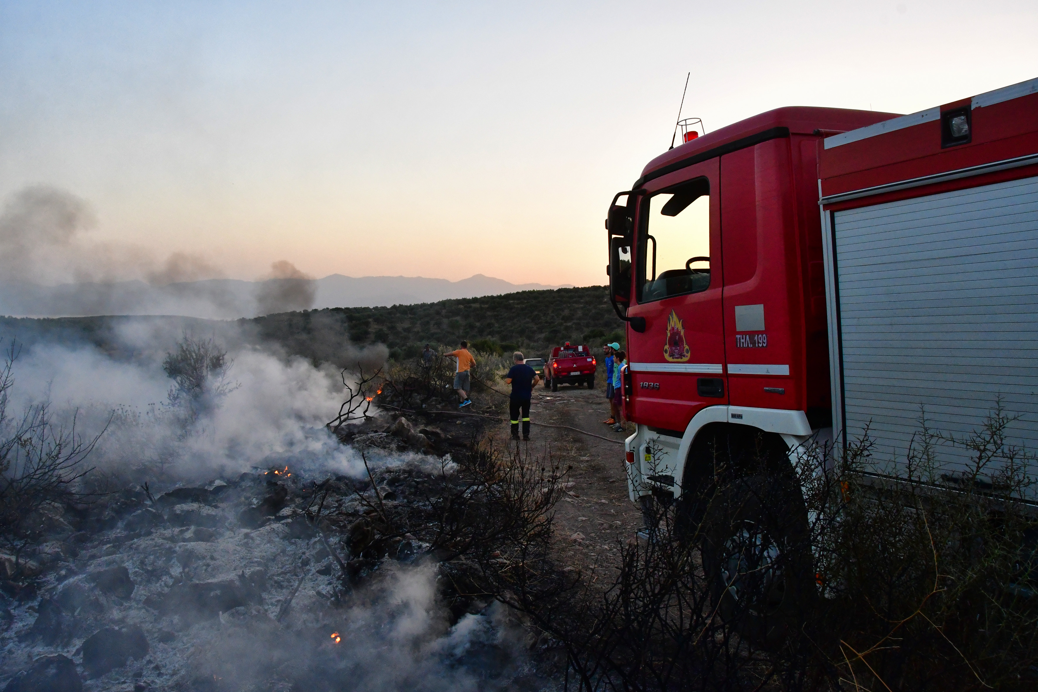 Πολύ υψηλός κίνδυνος πυρκαγιάς σε Αττική, Βόρειο Αιγαίο και Εύβοια