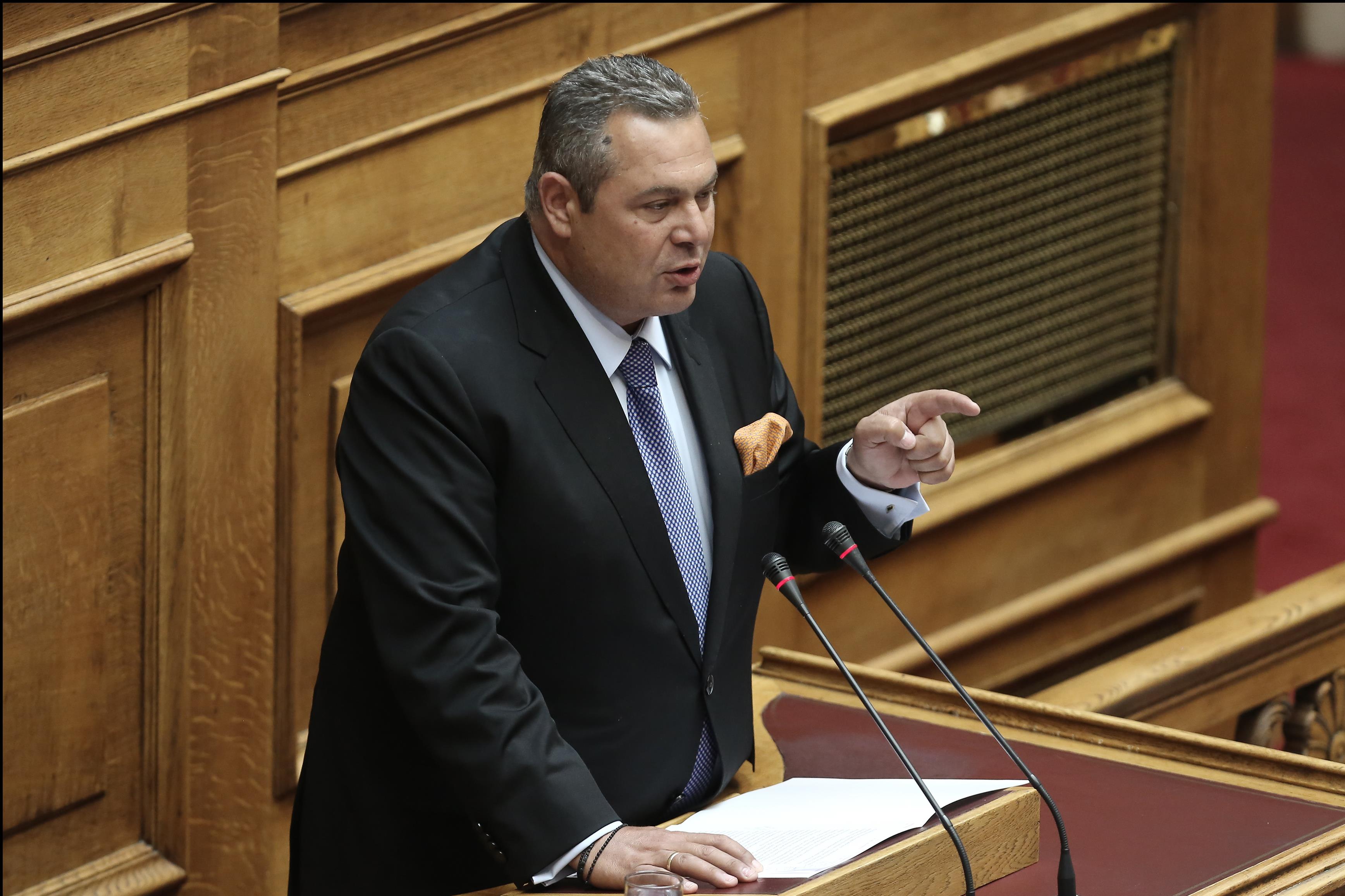 Καμμένος: Οι δηλώσεις Βούτση μάς βρίσκουν απόλυτα αντίθετους