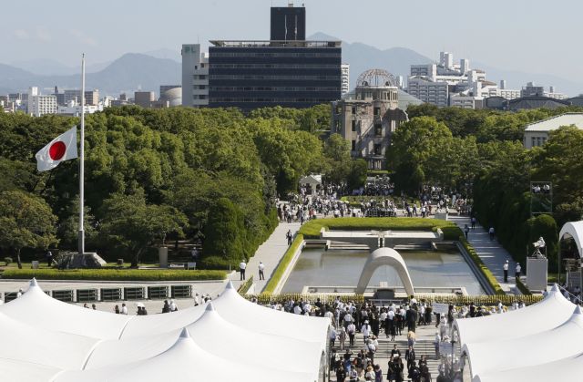 Η Χιροσίμα τίμησε τη μνήμη των θυμάτων της ατομικής βόμβας