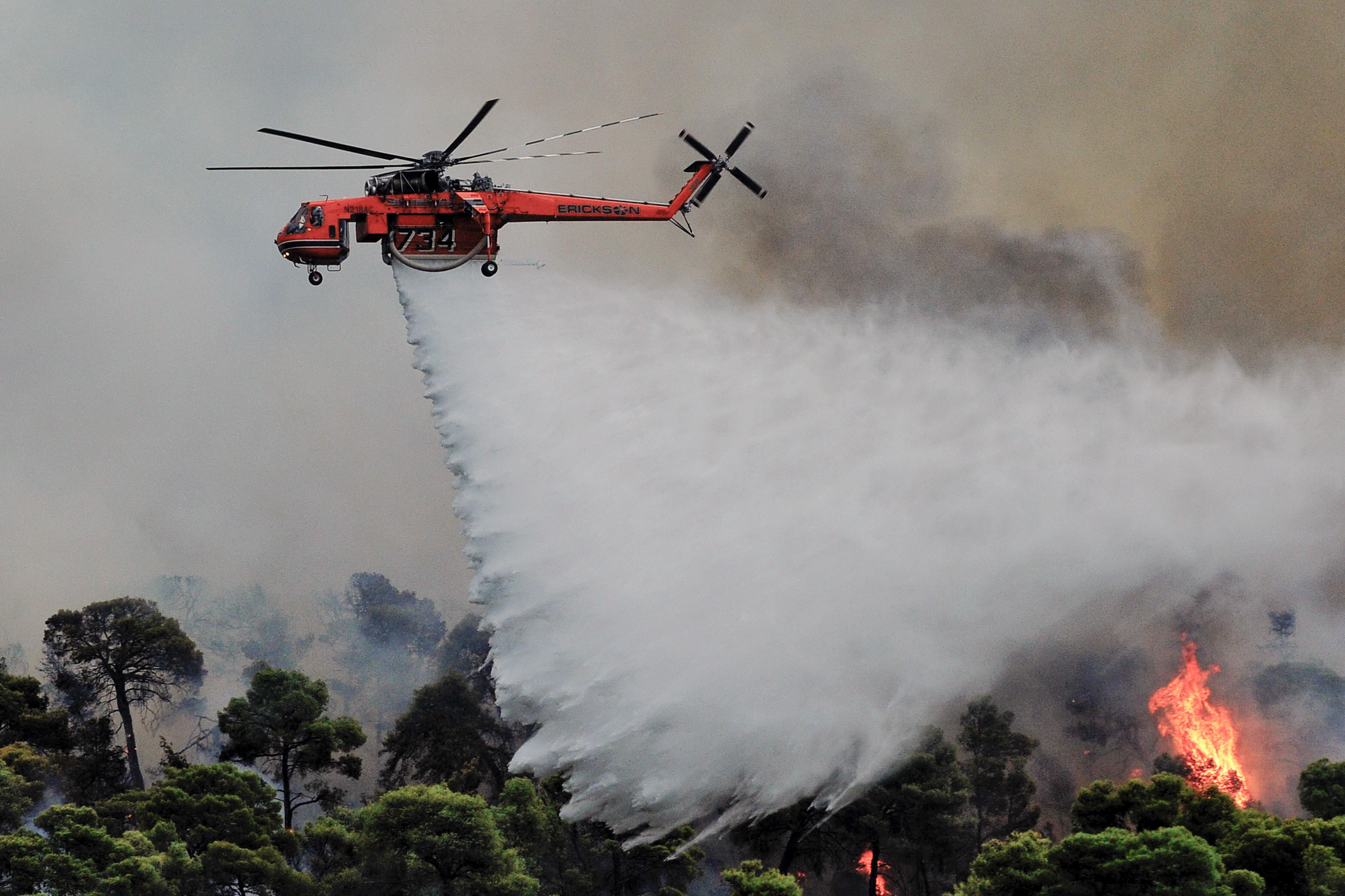 Πολύ υψηλός παραμένει και σήμερα ο κίνδυνος πυρκαγιάς