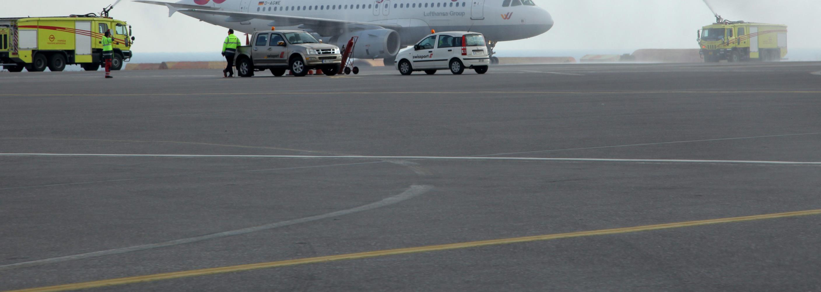 Αναγκαστική προσγείωση αεροσκάφους στο αεροδρόμιο «Μακεδονία»