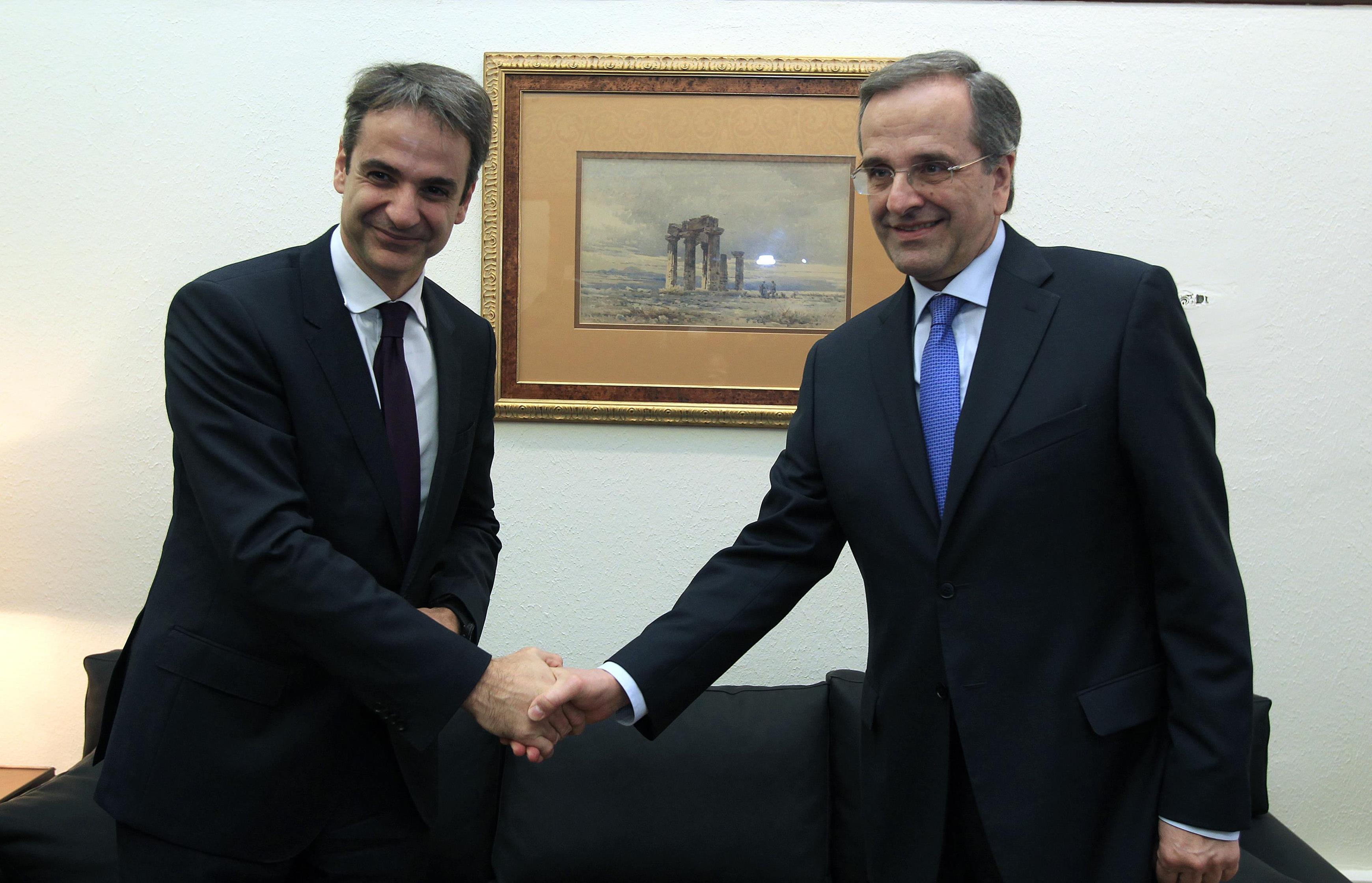 Συναντήσεις Μητσοτάκη με Καραμανλή και Σαμαρά εν όψει ΔΕΘ