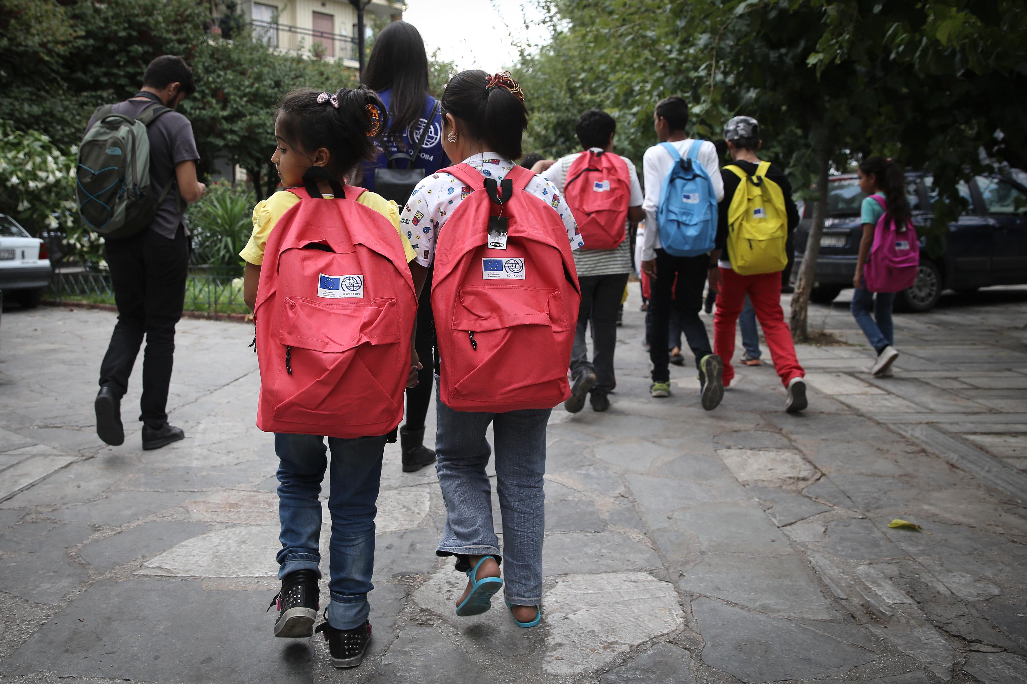 UNICEF: Η ένταξη των παιδιών προσφύγων στο σχολείο ωφελεί την κοινωνία