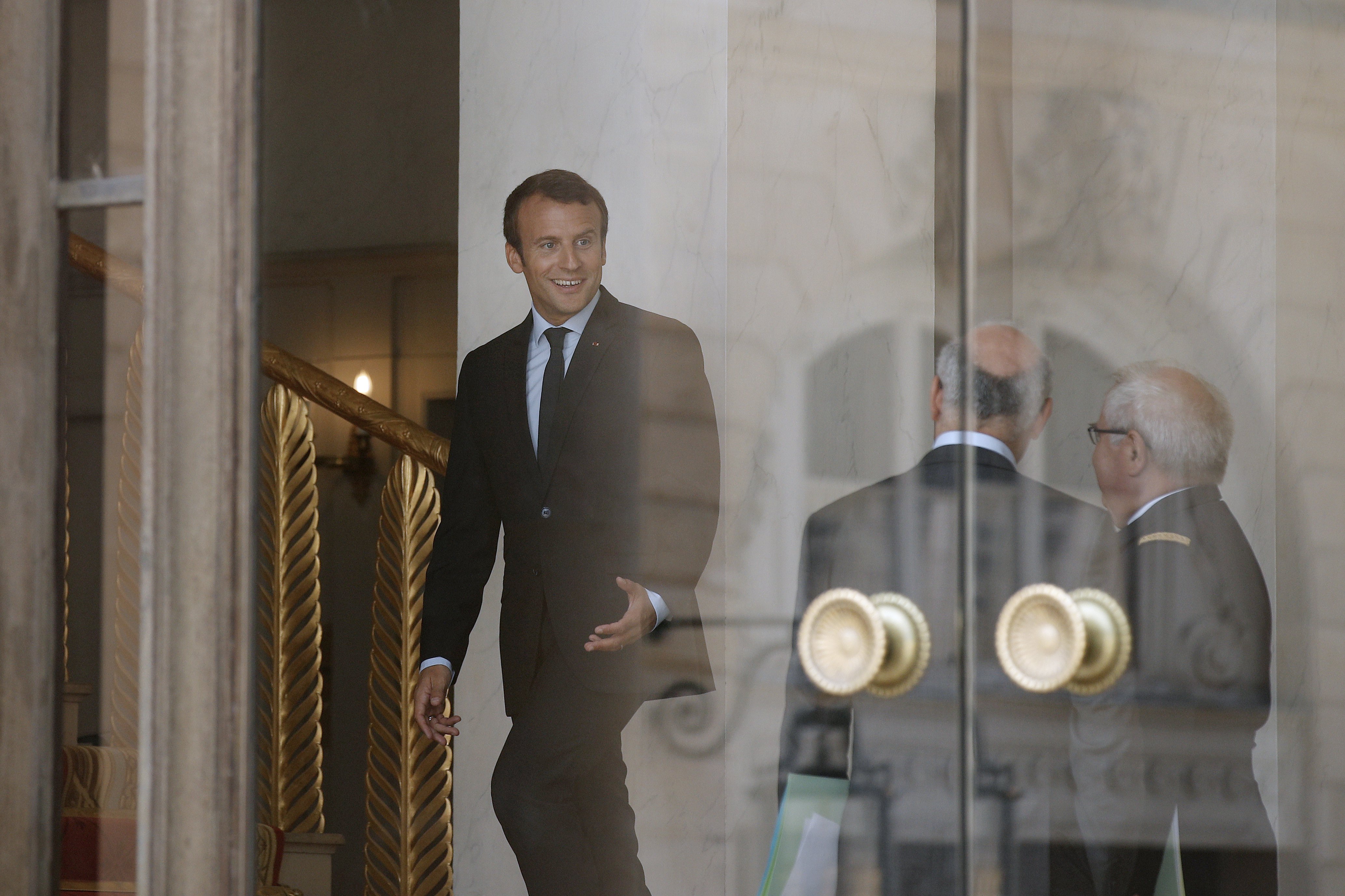 44 έλληνες επιχειρηματίες με Μακρόν και κορυφαίους γάλλους CEOs