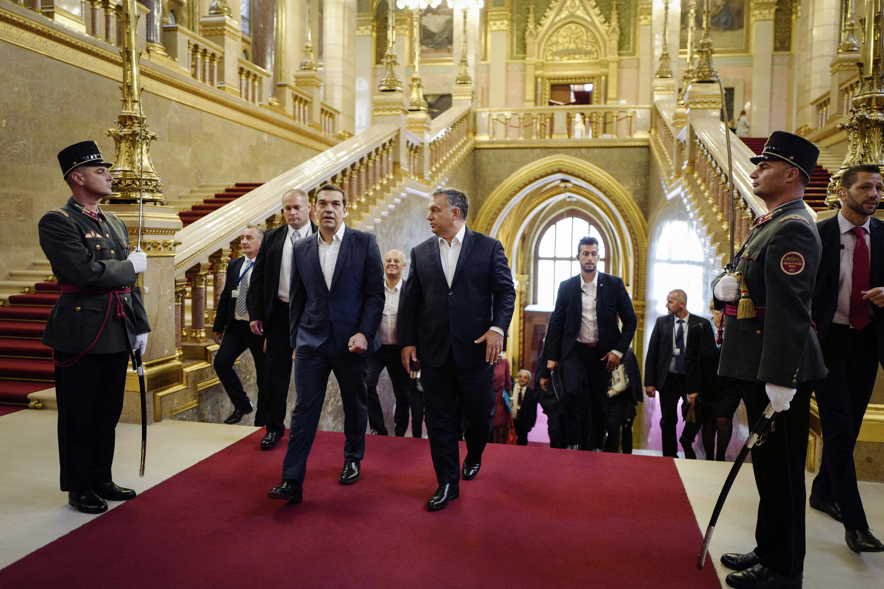 Το μέλλον της Ε.Ε. στο επίκεντρο της συνάντησης Τσίπρα – Όρμπαν