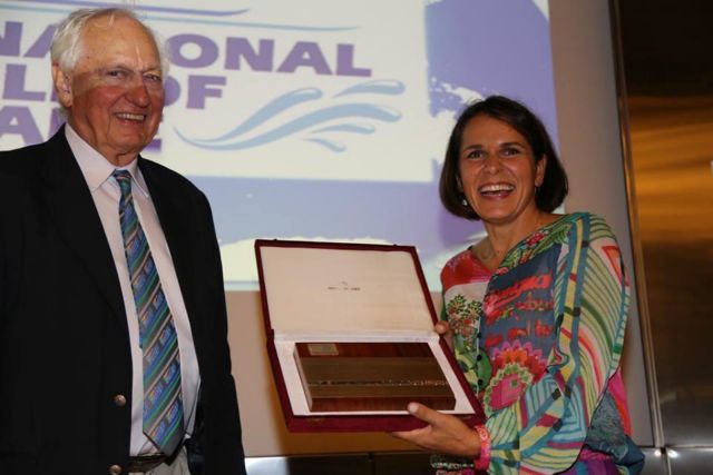 Η Αγγελική Ανδριοπούλου στο Hall of Fame του θαλάσσιου σκι
