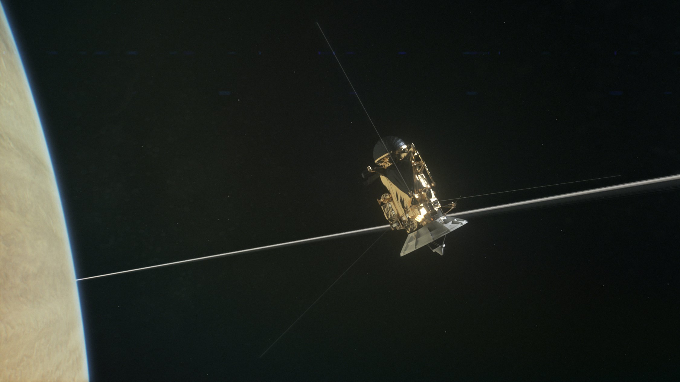 Απόλυτα συνεπές και στο θάνατό του το Cassini