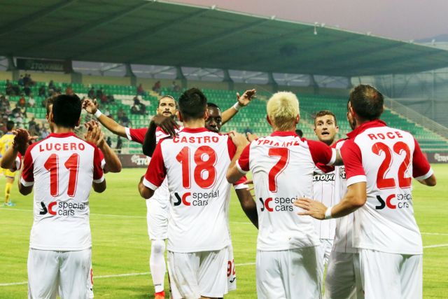 Η Ξάνθη νίκησε 2-0 τον άστοχο Παναιτωλικό στο Κύπελλο