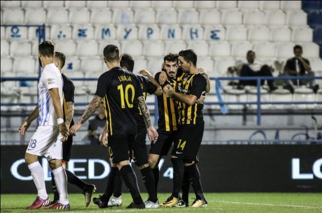 Η ΑΕΚ νίκησε τη Λαμία στη Ριζούπολη με 2-0