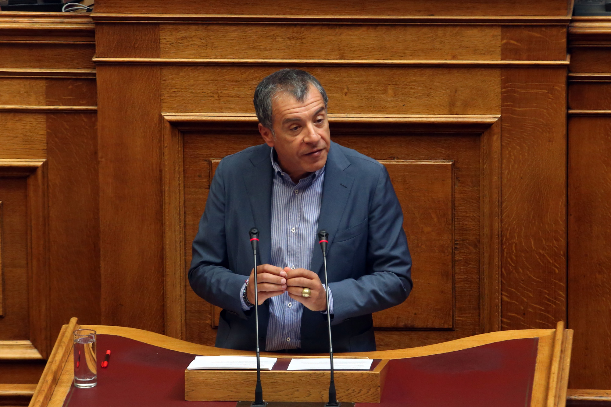 Σταύρος Θεοδωράκης: Πρώτος στόχος του νέου φορέα το 15%