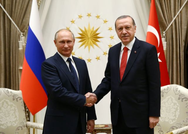 Πούτιν και Ερντογάν εμβαθύνουν τη συνεργασία τους για τη Συρία