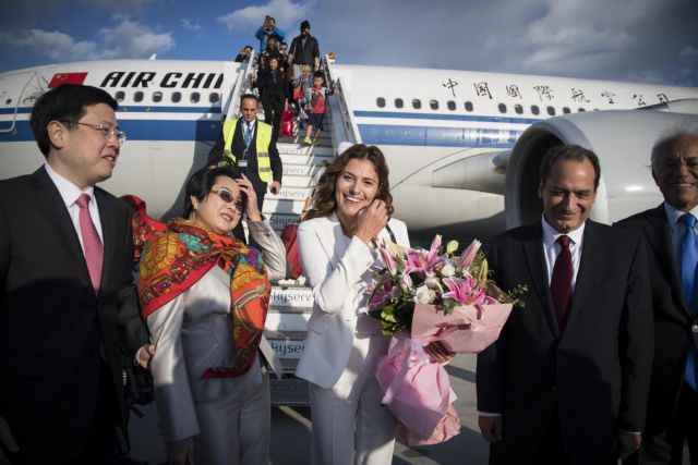 Στο «Ελ. Βενιζέλος» η πρώτη απευθείας πτήση Αθήνας- Πεκίνου της Air China