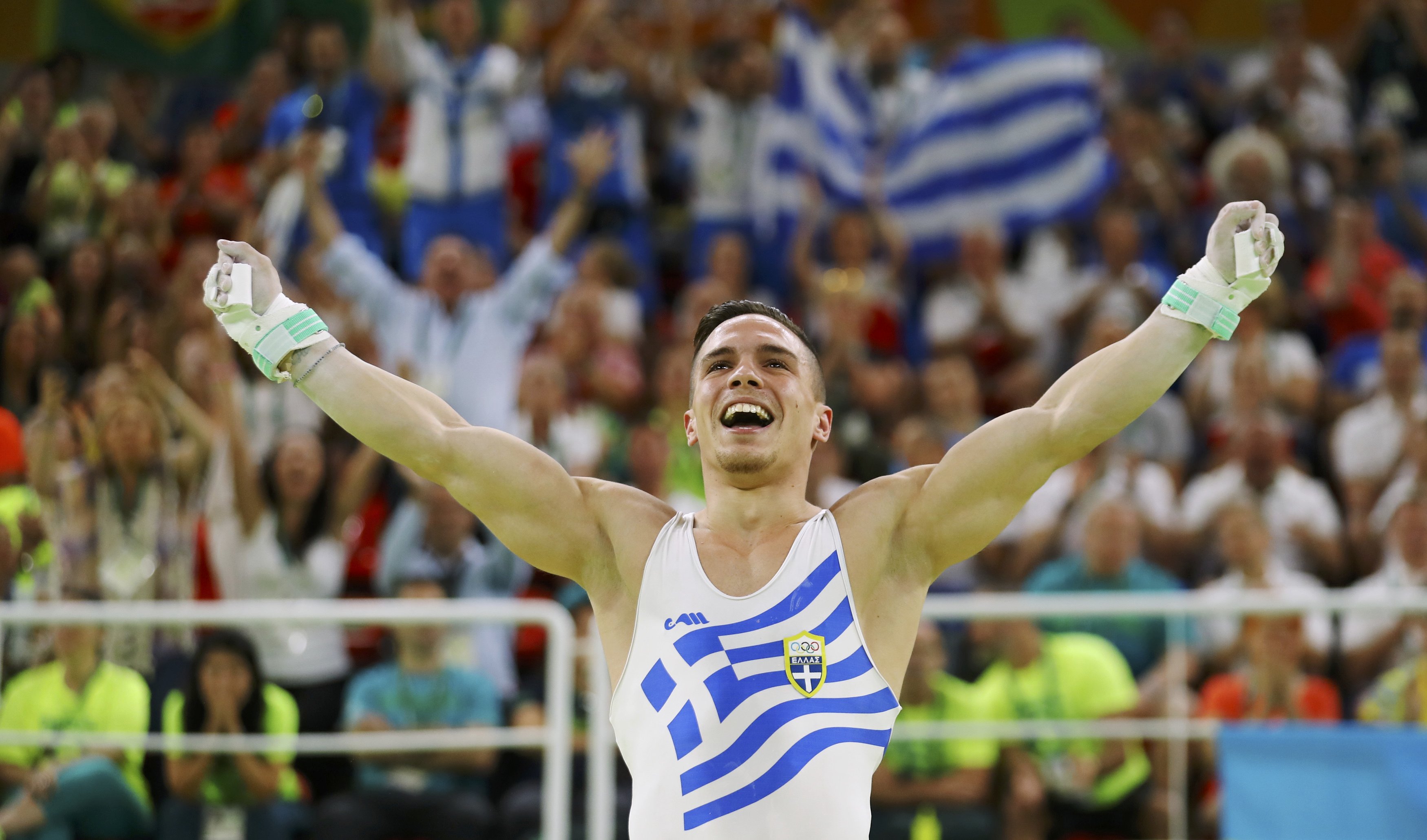 Το ζεϊμπέκικο του Πετρούνια για το χρυσό μετάλλιο [Βίντεο]