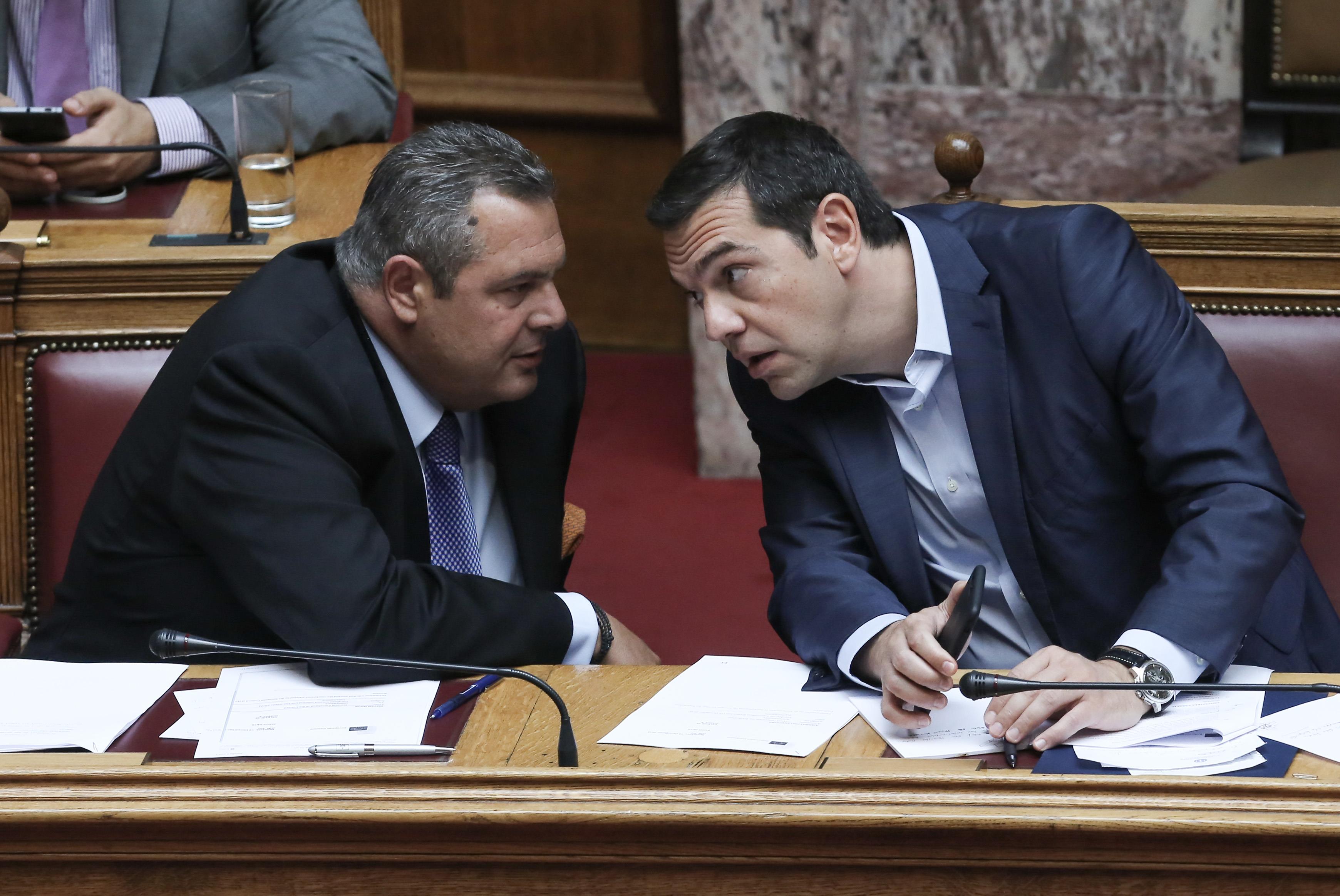 Αποθεώνει Τσίπρα ο Καμμένος: Είναι πραγματικός ηγέτης