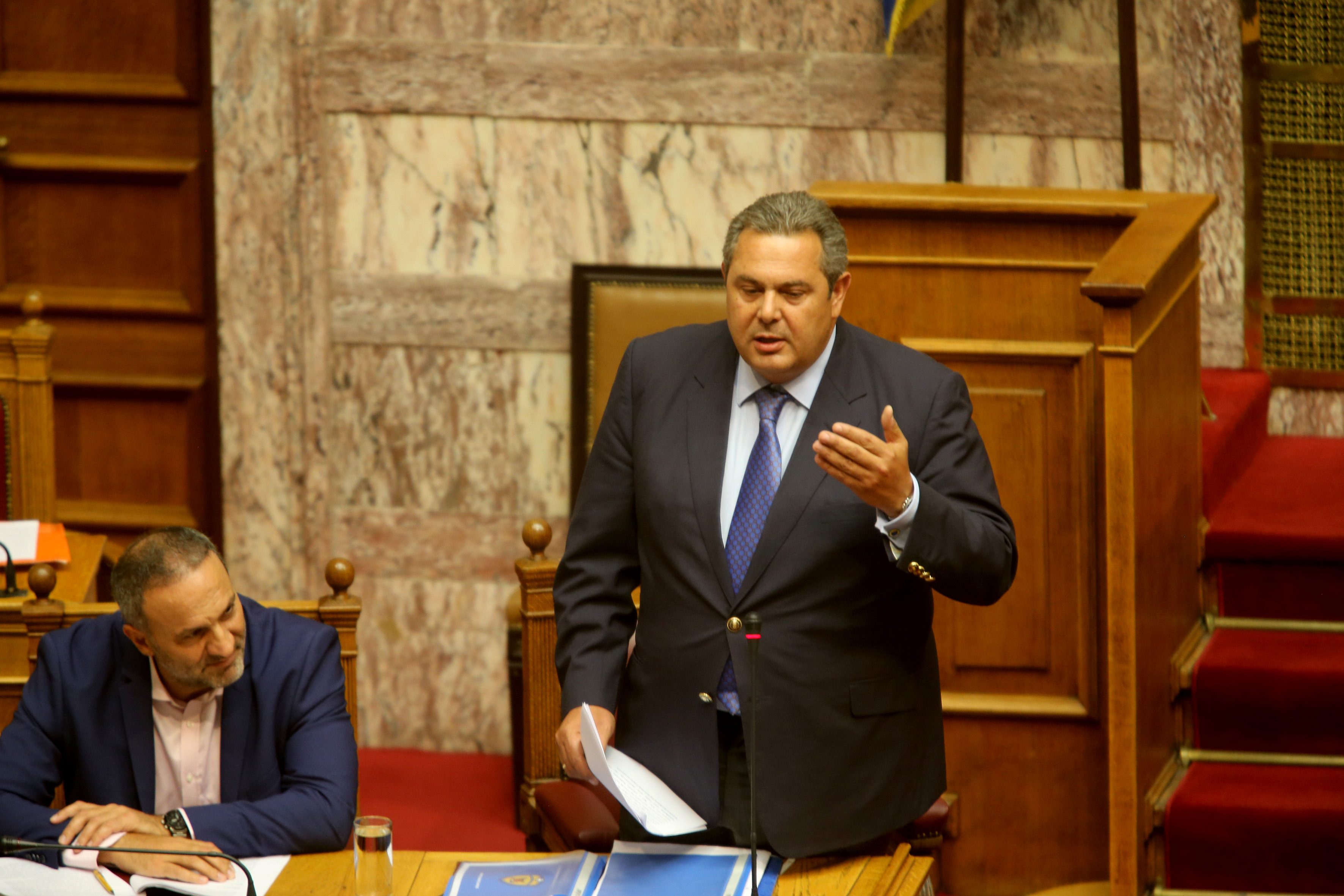 Πάνος Καμμένος: Η φύλαξη της αξιοπρέπειας της πατρίδος είναι σε ικανότατα χέρια