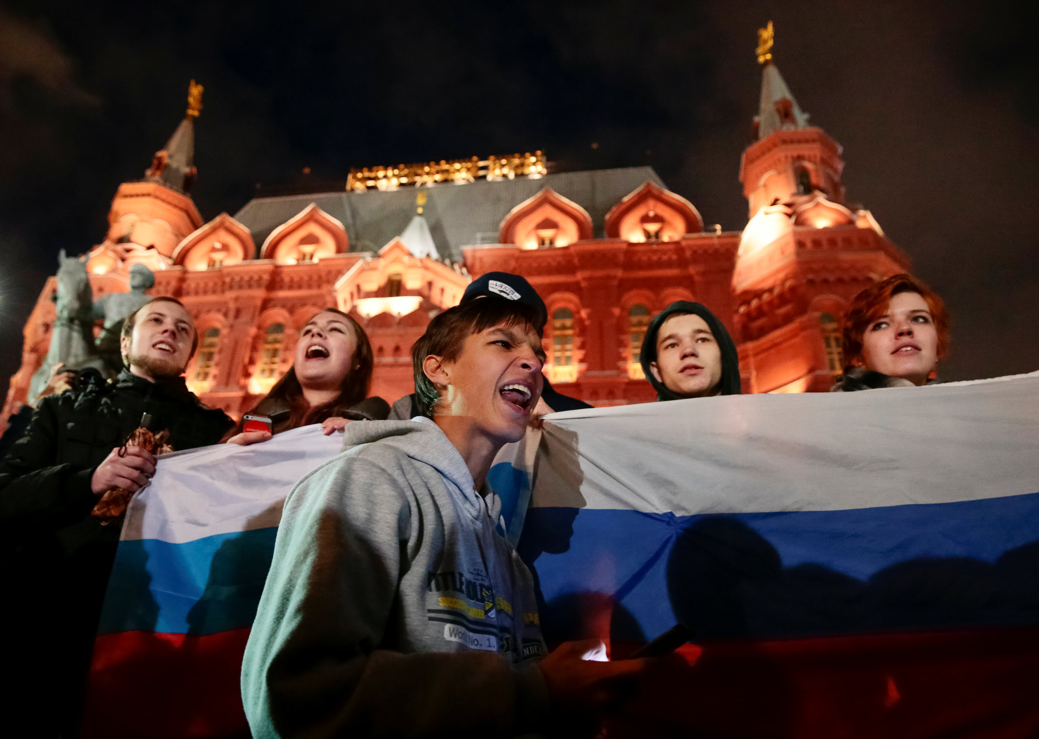 Ρωσία: Δεκάδες προσαγωγές ατόμων που διαδήλωναν κατά του Πούτιν