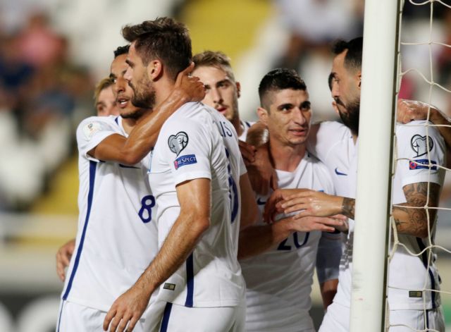 Η Ελλάδα νίκησε στην Κύπρο με 2-1 και ελπίζει για τα μπαράζ