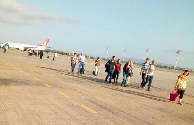 Αναγκαστική προσγείωση αεροσκάφους της Turkish Airlines