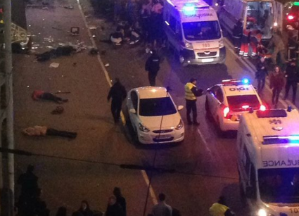 Ουκρανία: Όχημα έπεσε πάνω σε πεζούς – Τουλάχιστον έξι νεκροί