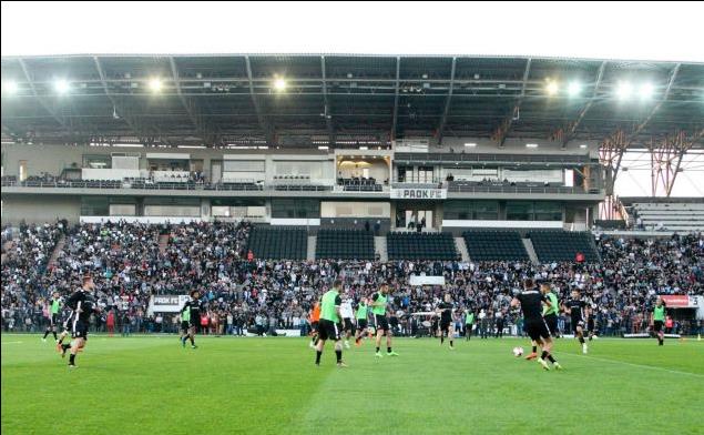 Βροντερή παρουσία οπαδών στην προπόνηση του ΠΑΟΚ