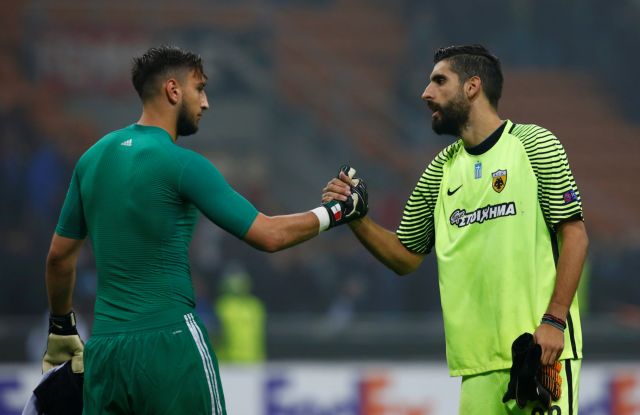 Αλώβητη η ΑΕΚ στο «Σαν Σίρο», πήρε 0-0 από τη Μίλαν