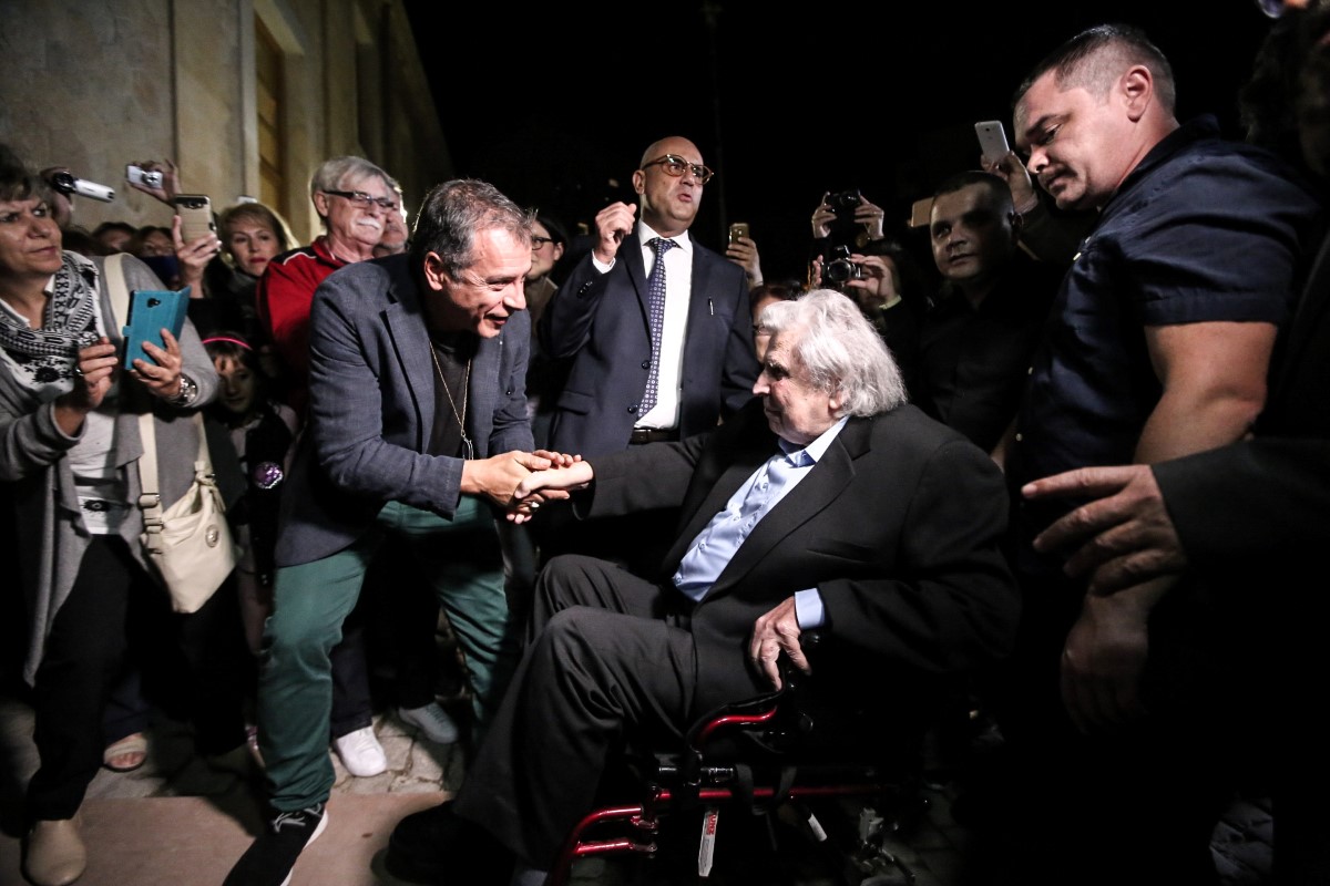 Τον Μίκη Θεοδωράκη συνάντησε στα Χανιά ο Σταύρος [Εικόνες]