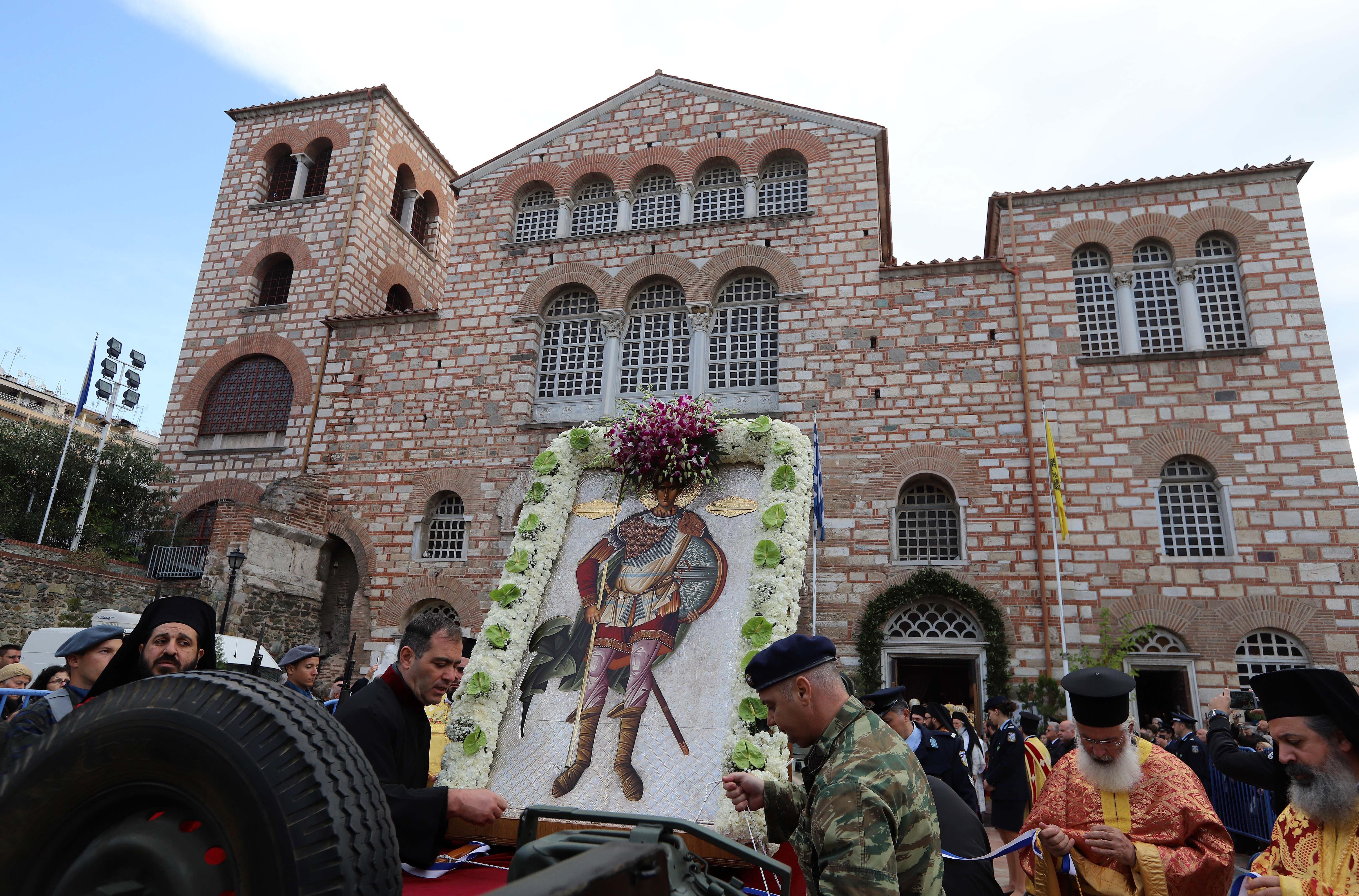 Η Θεσσαλονίκη γιορτάζει τον Αγ. Δημήτριο και την απελευθέρωση