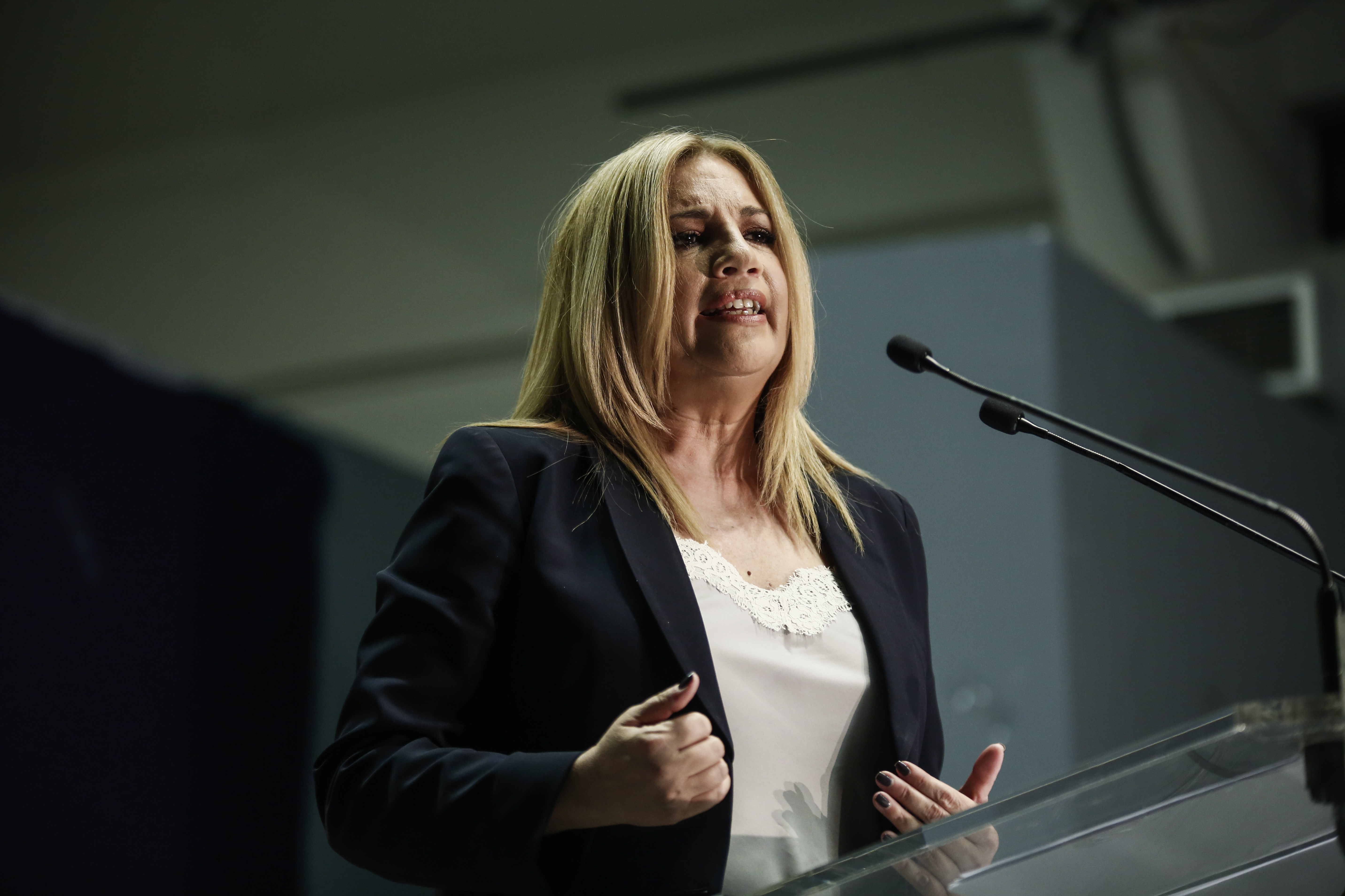 Γεννηματά: Χωρίς βαρόνους και φεουδάρχες ο νέος φορέας της Κεντροαριστεράς