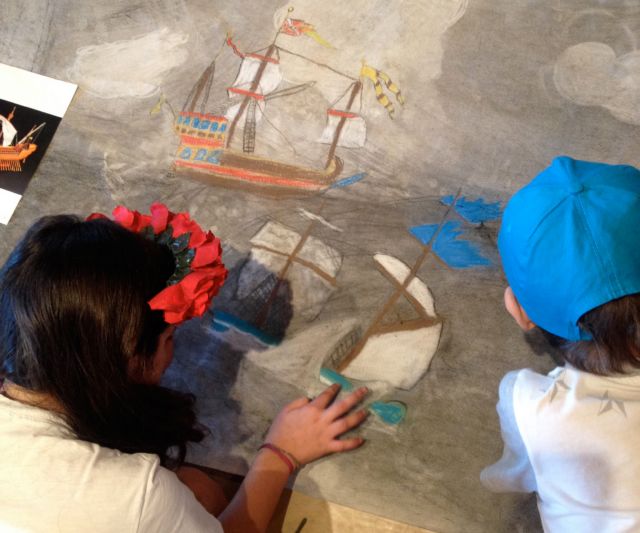 Τα παιδιά ζωγραφίζουν στους τοίχους… της Στέγης