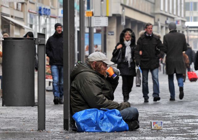 Γερμανία: 150% αυξήθηκαν οι άστεγοι από το 2014