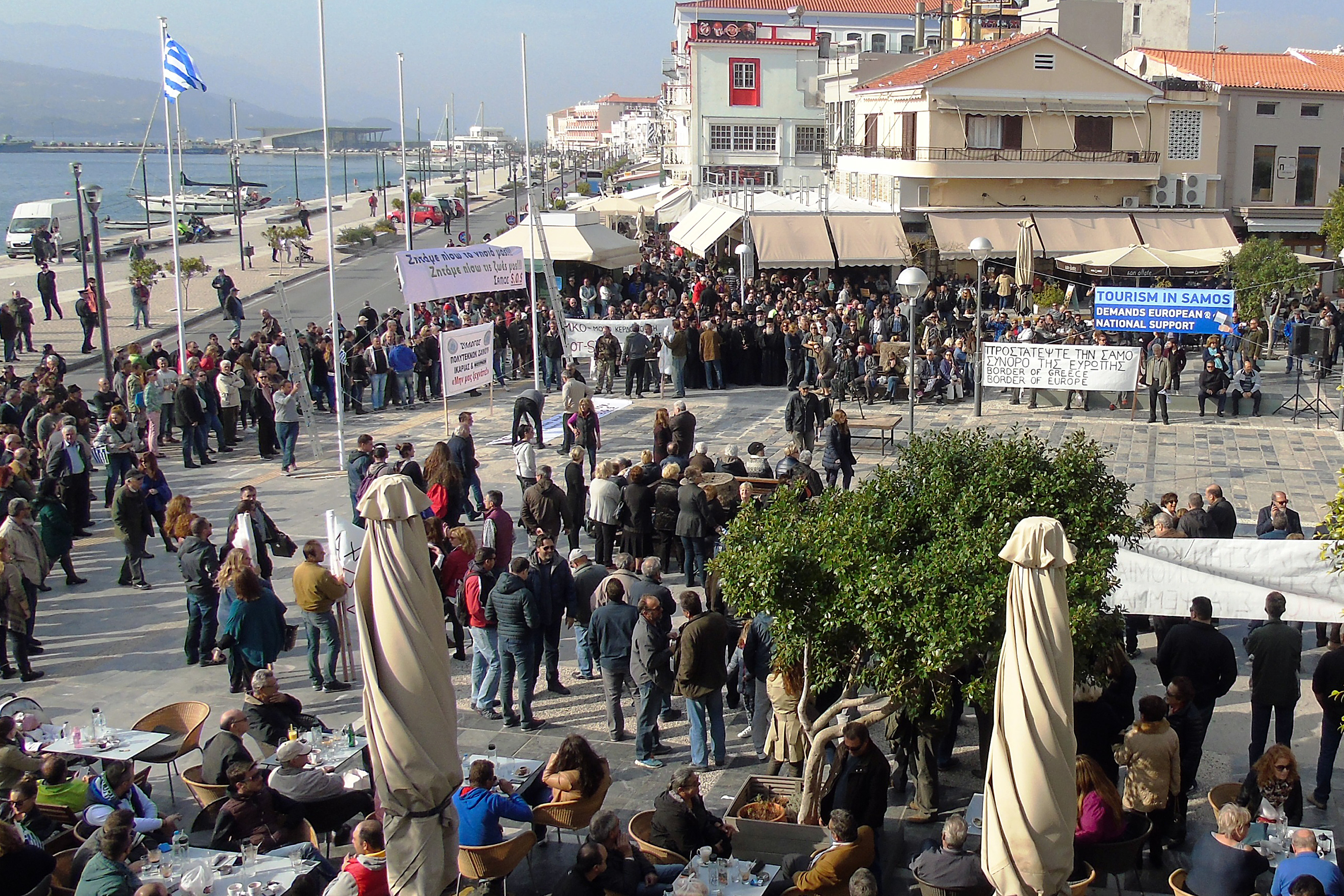Κινητοποιήσεις σε Χίο και Σάμο για διατήρηση μειωμένων συντελεστών ΦΠΑ