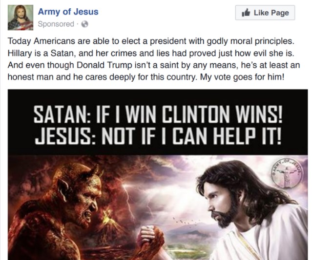 Facebook: Οι διαφημίσεις από τη Ρωσία για τις αμερικανικές εκλογές [εικόνες]