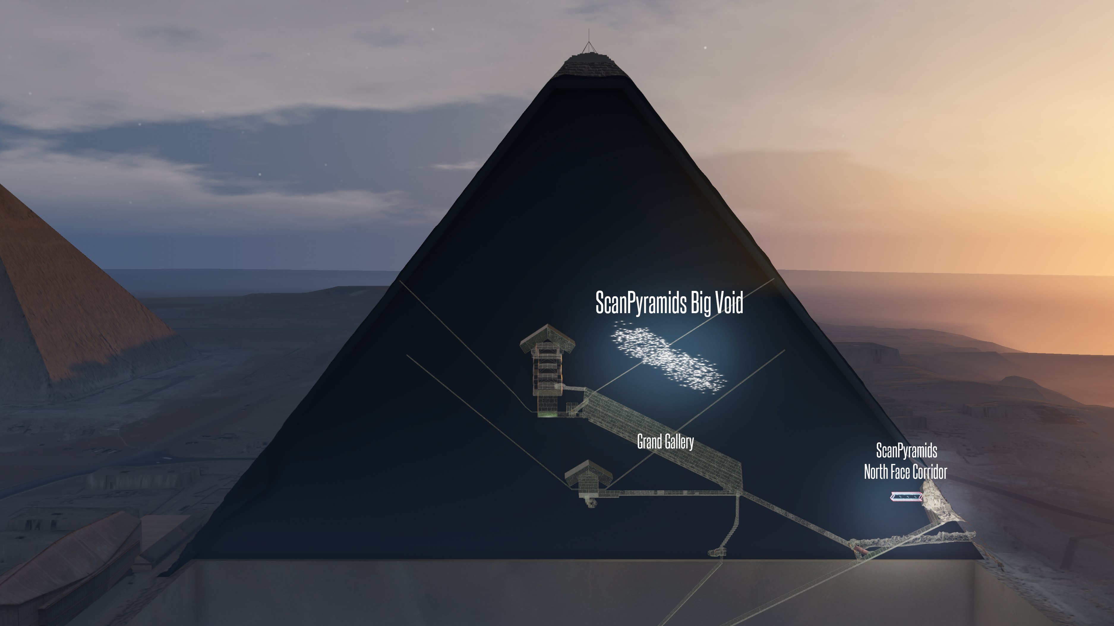 Επιστημονική διαμάχη για το μεγάλο κενό στην Πυραμίδα του Χέοπα