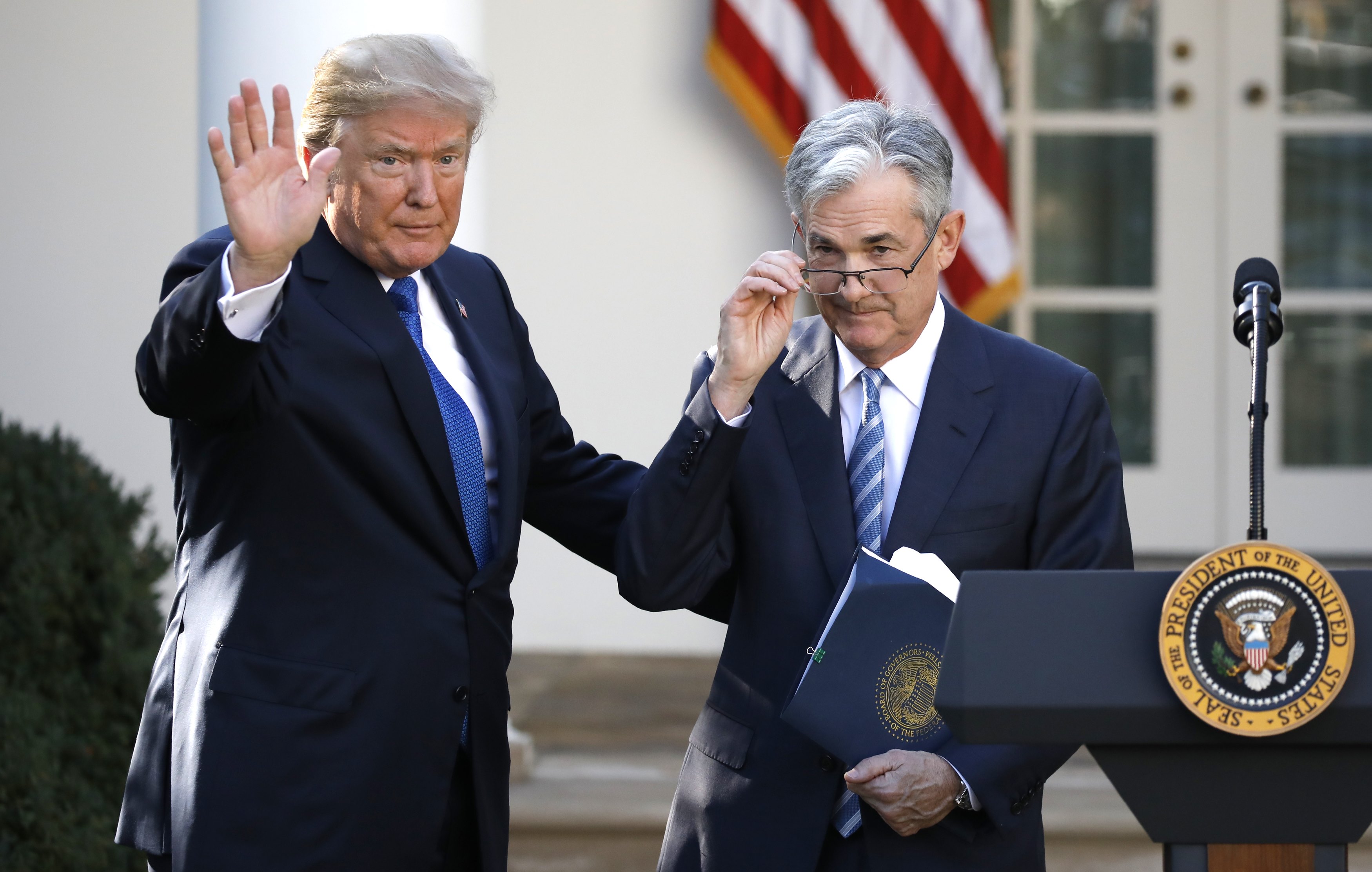 Τραμπ: Ο Τζερόμ Πάουελ αναλαμβάνει νέος επικεφαλής της Fed
