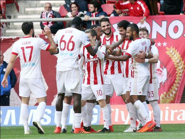 Χωρίς οίκτο ο Ολυμπιακός, 5-1 τον ουραγό Πλατανιά