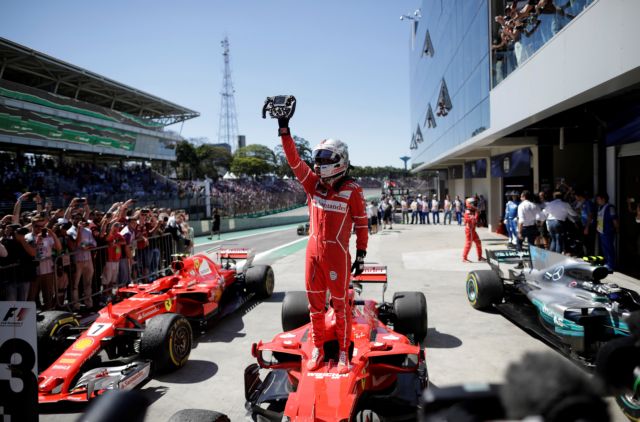 Ο Φέτελ με Ferrari νικητής στο γκραν πρι Βραζιλίας