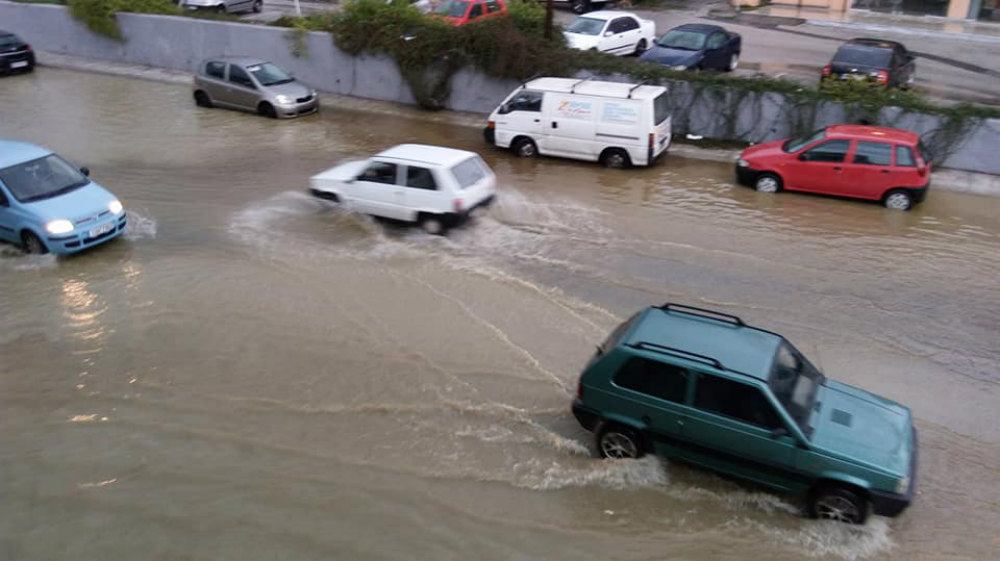 Κέρκυρα: Πλημμύρες και κατολισθήσεις από την «Ευριδίκη»