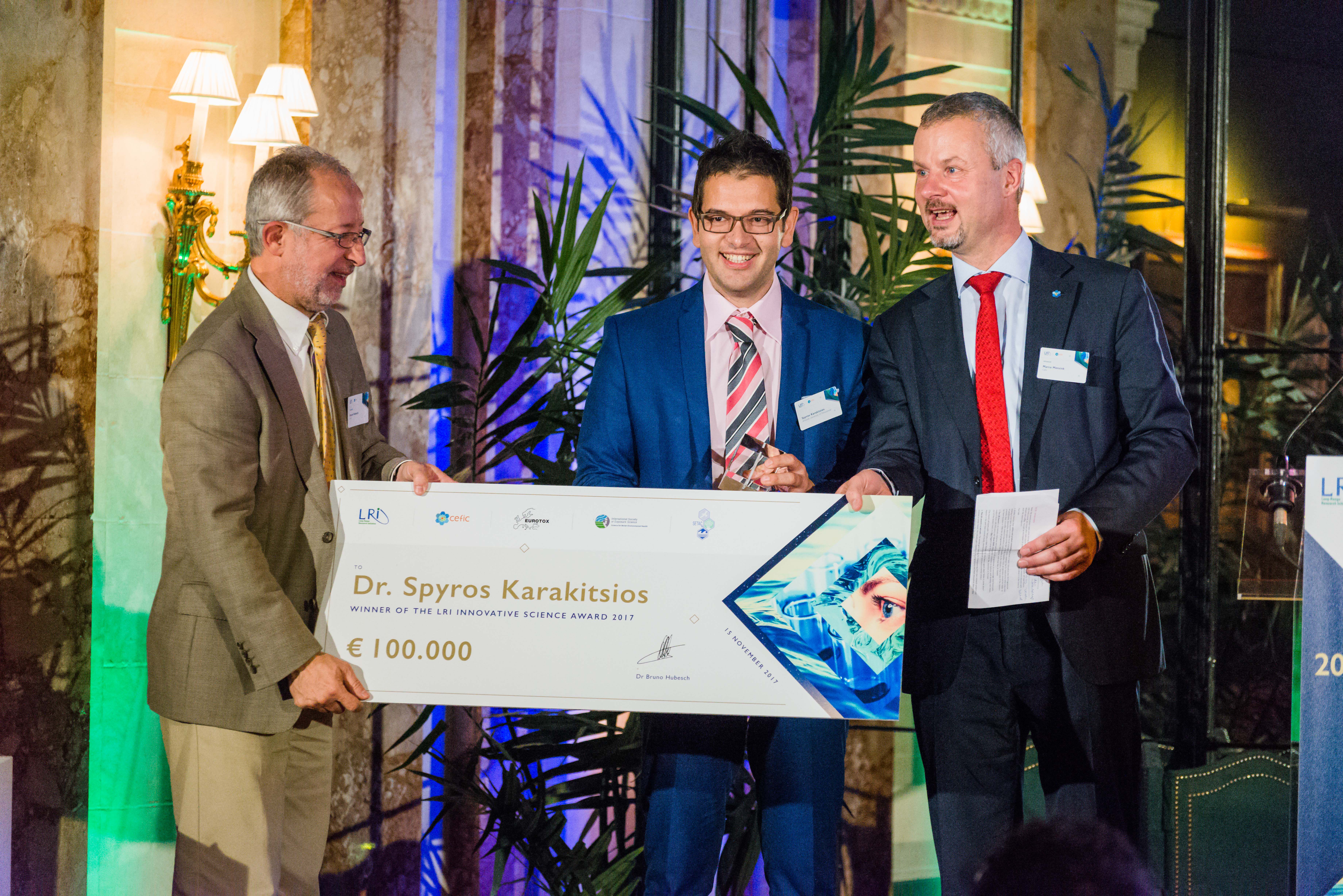 Έλληνας ερευνητής διακρίθηκε με βραβείο επιστημονικής καινοτομίας