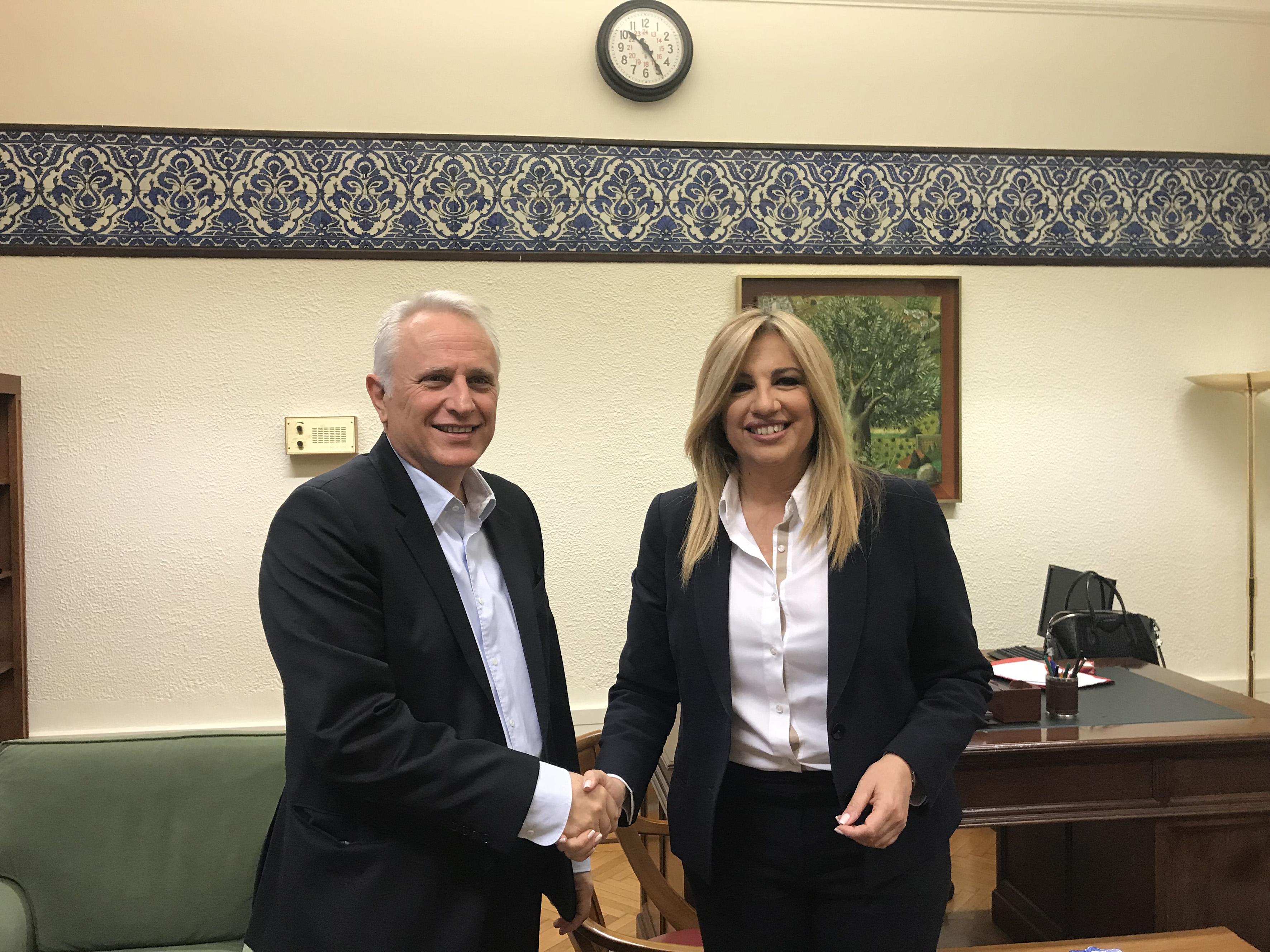 Ο Γιάννης Ραγκούσης στηρίζει τη Φώφη Γεννηματά